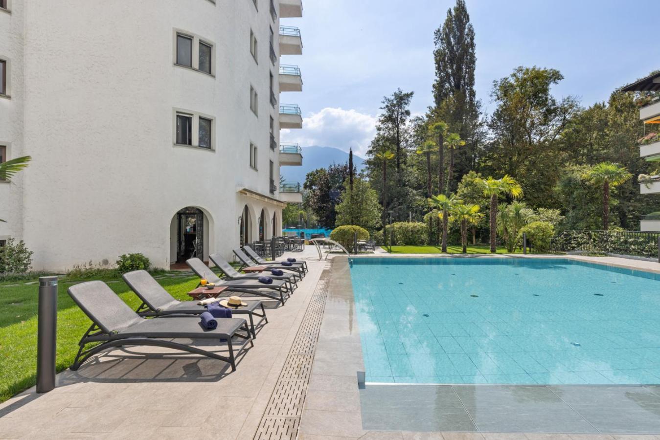 Aparthotel Al Lago Locarno Buitenkant foto