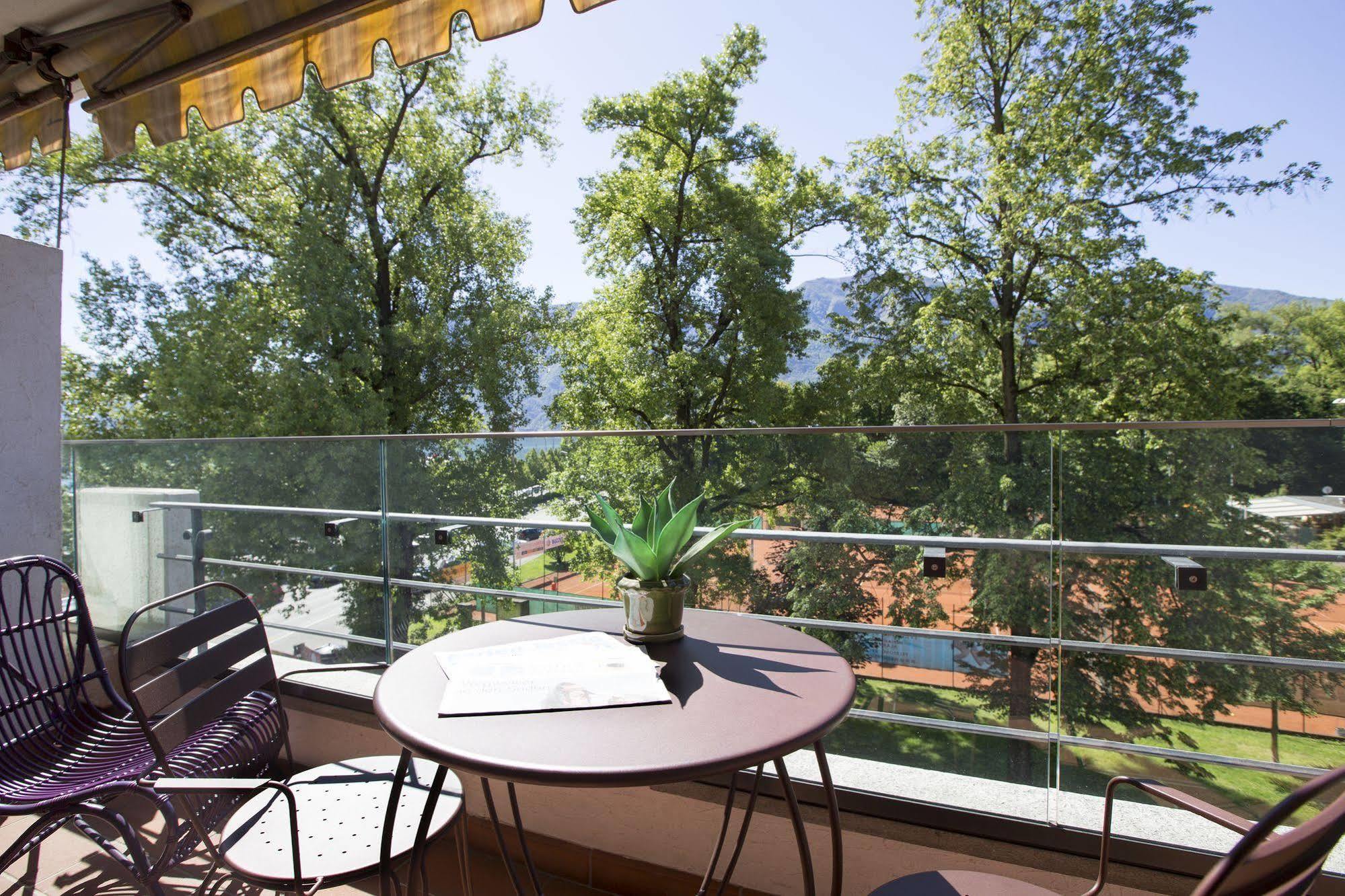 Aparthotel Al Lago Locarno Buitenkant foto