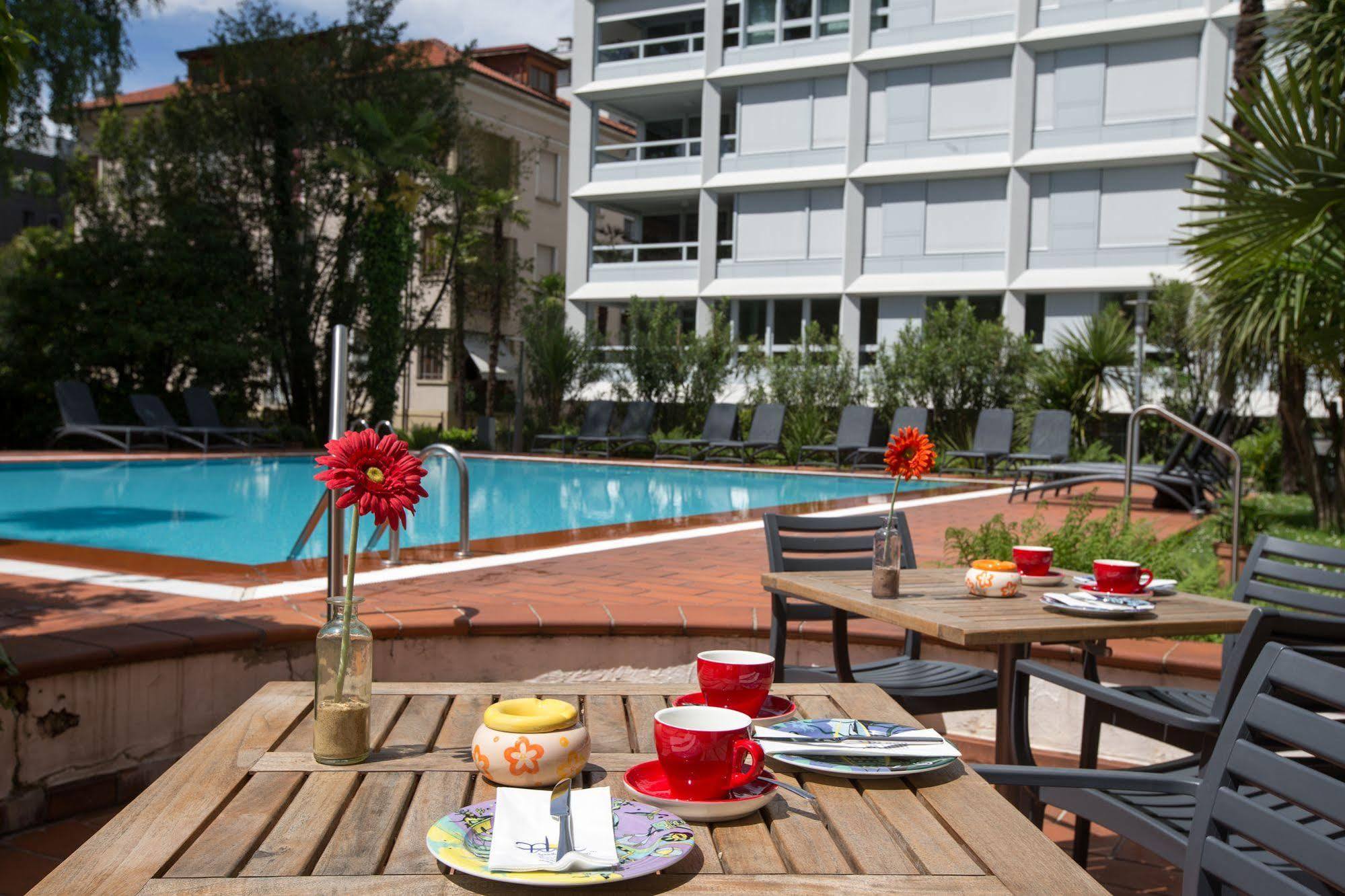 Aparthotel Al Lago Locarno Buitenkant foto
